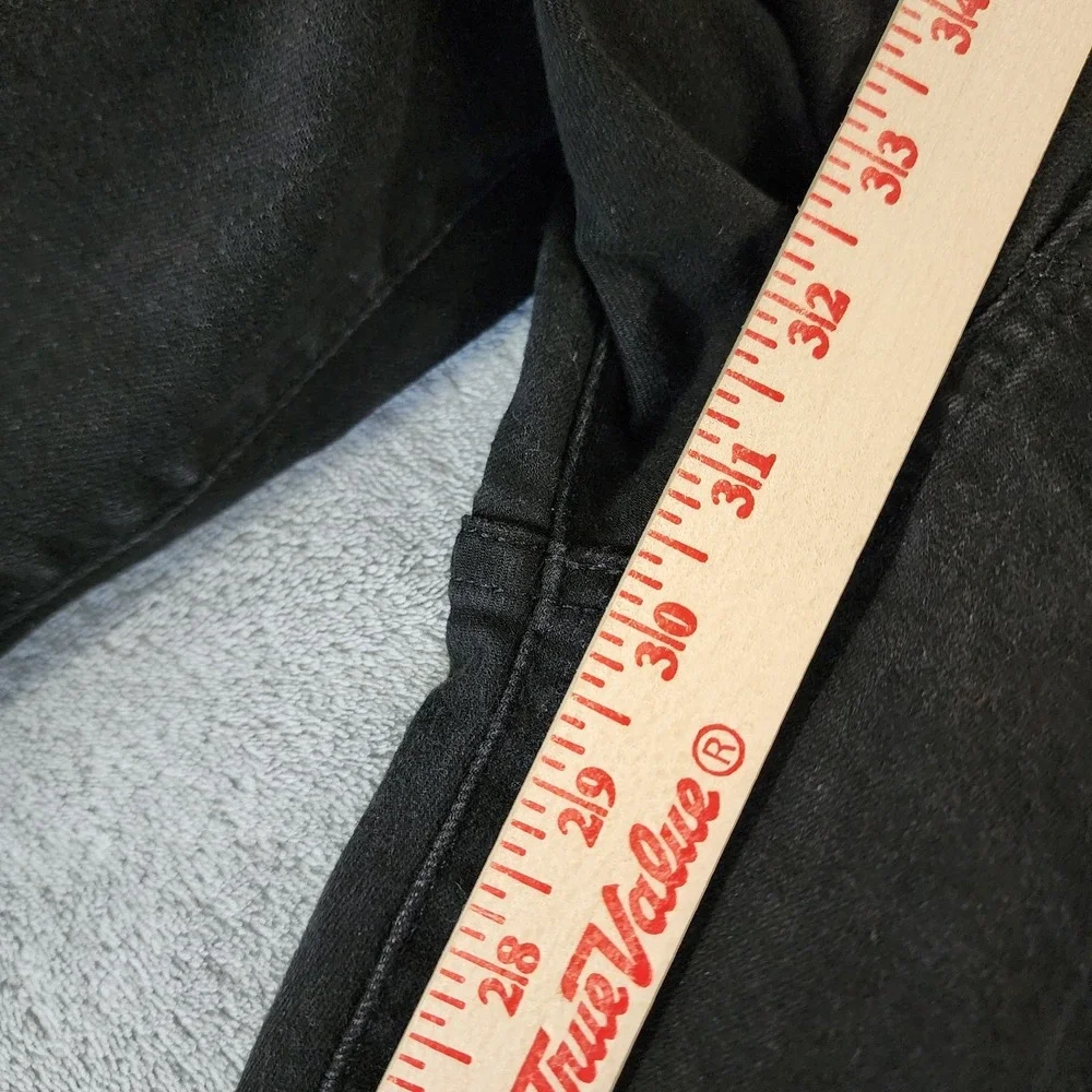 Levi's Women's 720 High Rise Super‎ Skinny Jeans Pants Black Measured Size 33